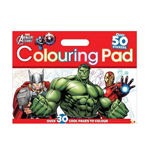 Marvel Avengers Assemble Coloring Pad