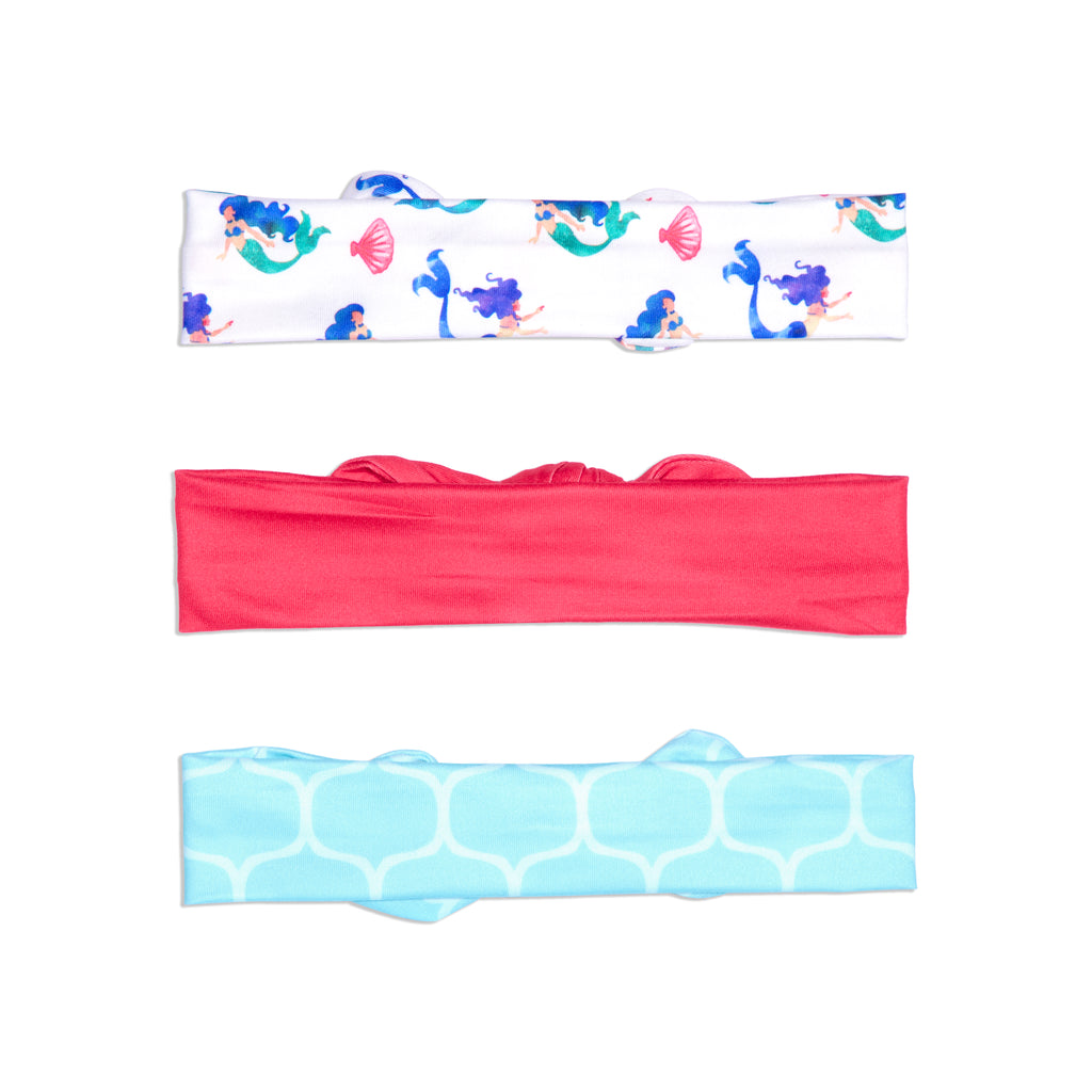 Nadoraa- Tiny Mermaid Headband Set- 3 Pack
