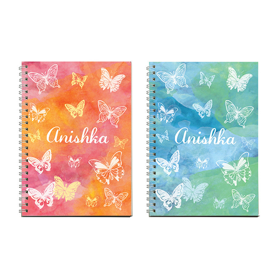 Notebooks - Butterfly, Set of 2
