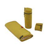 Diaper Bag - Duo Detach  - Grey/Yellow