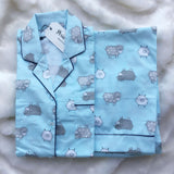Kid's Pyjama Set - Blue Sheep
