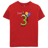 Birthday Tee - I am Three