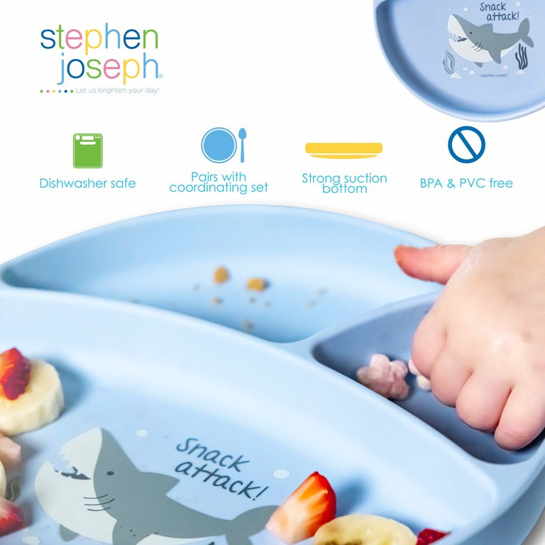 Silicone Baby Plate Mermaid