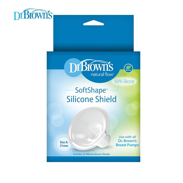 Dr. Brown's Soft Shape Silicone Shields - 2 pack (3 Sizes)