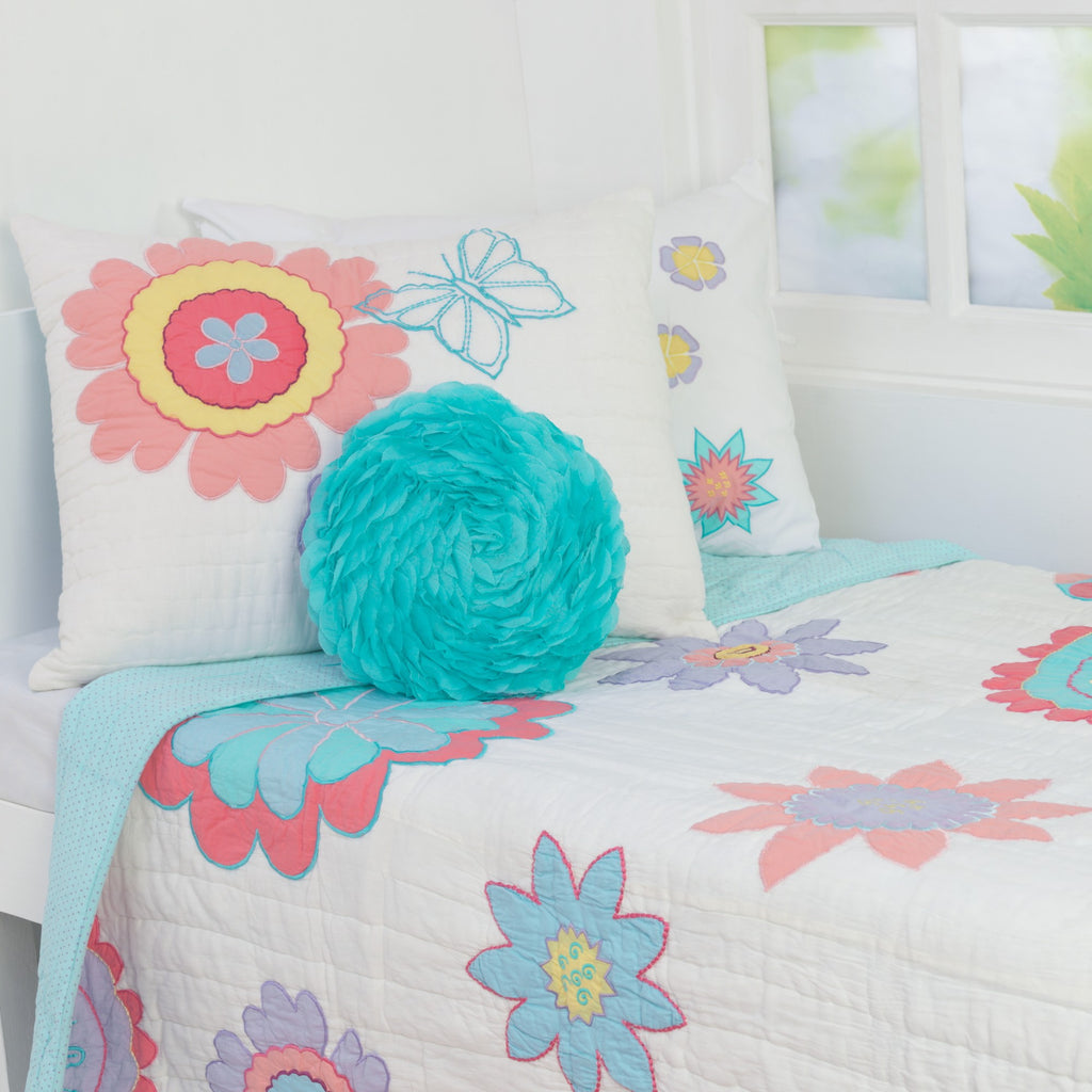 In Bloom Kids Reversible Quilt, Ages 3 to 15