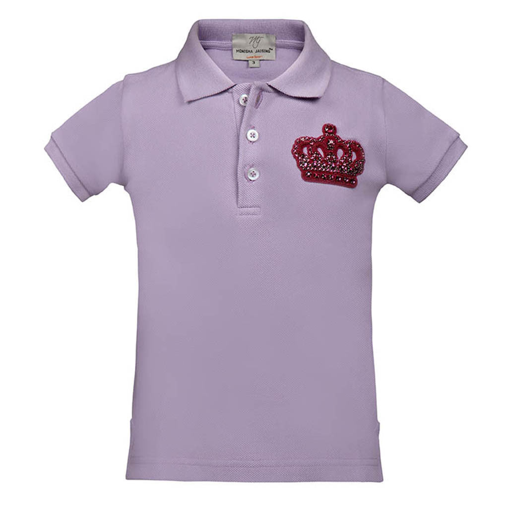 Short T-Shirt with Crown <br> <span style="font-size: 10px;">More Colours Available</span>