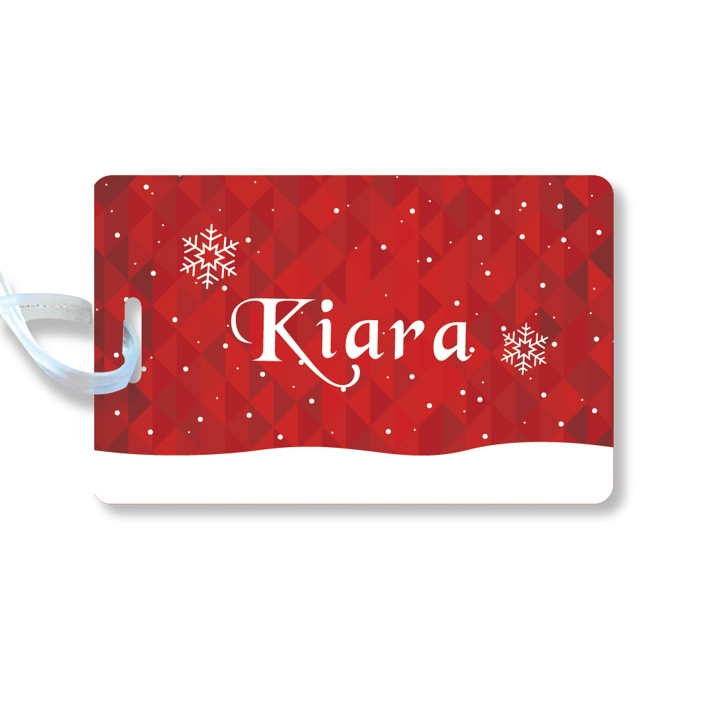 Christmas Luggage Tags - Set of 2