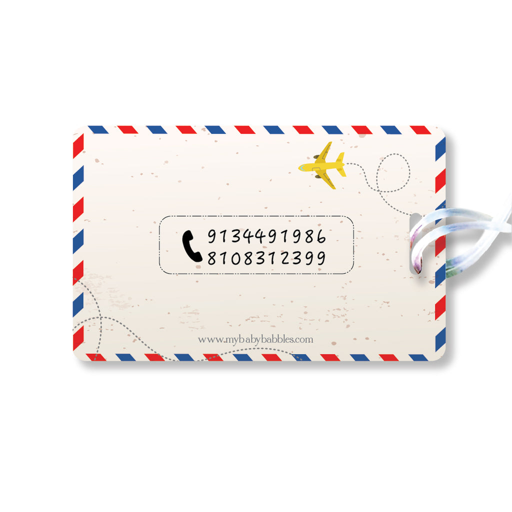 Luggage Tags - Air Mail, Set of 2