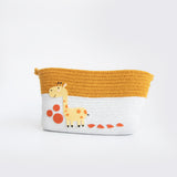 Personalised Return Gift Collection - Baby Giraffe (Storage Basket & Wall Frame)