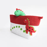 Personalised Return Gift Collection - Dino Friend (Storage Basket & Wall Frame)