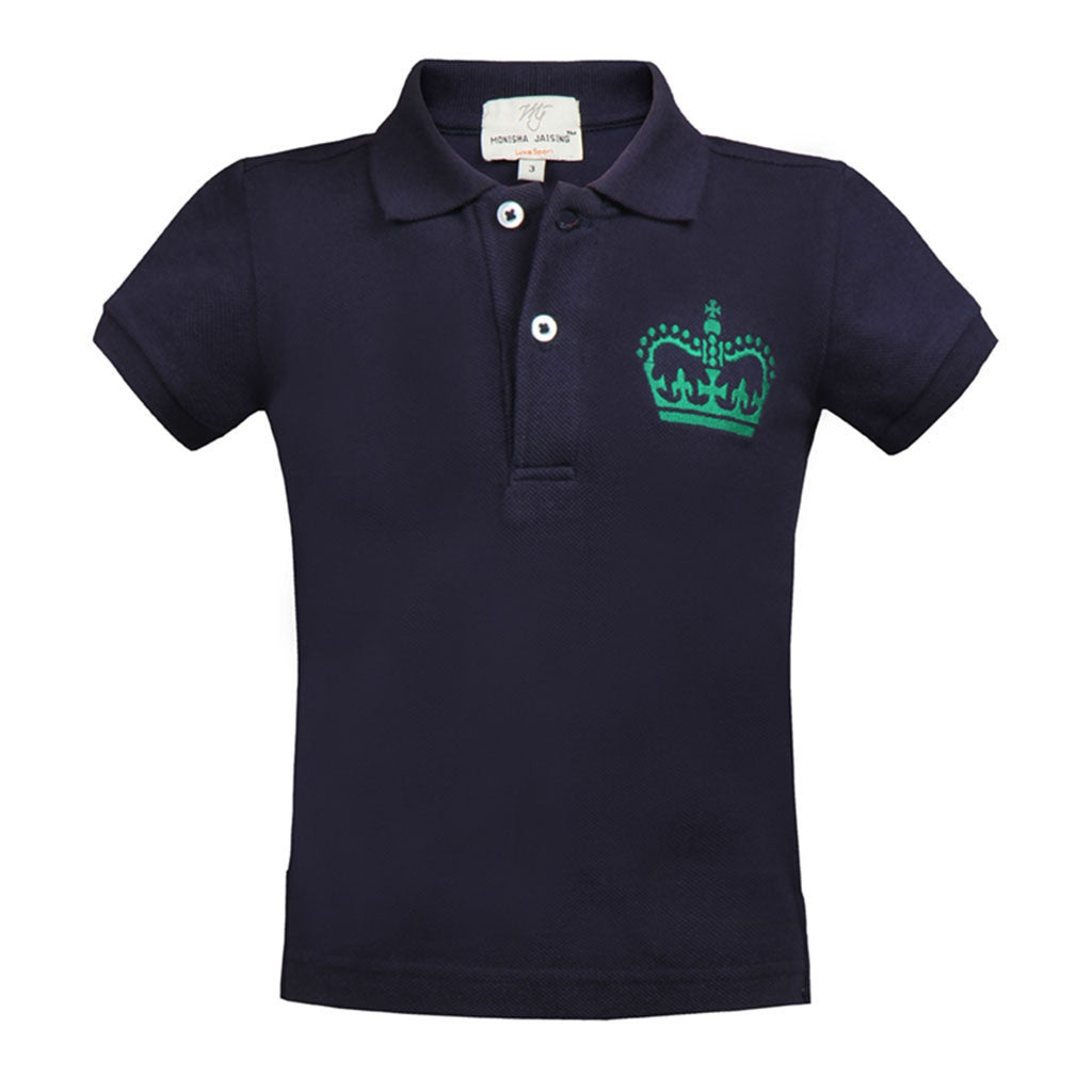 Short T-Shirt with Crown