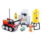 Sluban® Fire Drill (M38-B0963) (130 Pieces) Building Blocks Kit For Boys Aged 6 Years And Above Creative  Construction Set Educational Stem Toy, Ideal For Gifting Birthday Gift Return Gift, Blocks Compatible With Other Leading Brands, Bis Certified.