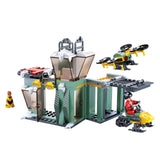 Sluban® Town Snowfield Rescue Base (M38-B0953) (251 Pieces) Building Blocks Kit For Boys Aged 6 Years And Above Creative  Construction Set Educational Stem Toy Blocks Compatible With Other Leading Brands, Bis Certified.