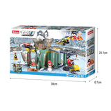Sluban® Town Snowfield Rescue Base (M38-B0953) (251 Pieces) Building Blocks Kit For Boys Aged 6 Years And Above Creative  Construction Set Educational Stem Toy Blocks Compatible With Other Leading Brands, Bis Certified.