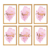 Be Brave, Be Kind, Be You Wall Art - Pink
