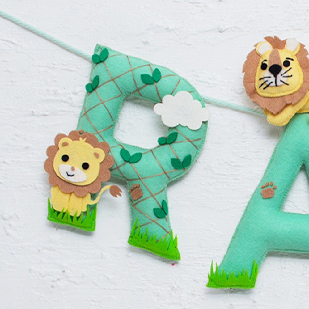 King of the Jungle Name Bunting / Garland
