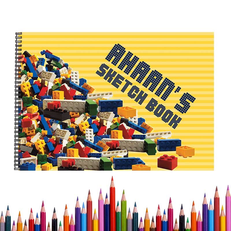 Personalised Lego Sketch Book