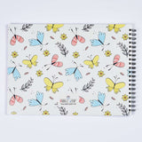 Sketch Books With Personalized Crayons - Butterfly