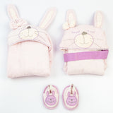 "Spa Time" New Born Gift Set (Bunny) with Hooded Towel