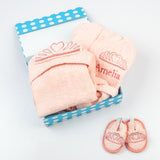 "Spa Time" New Born Gift Set (Princess) with Hooded Towel