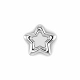 Silver Plated Star Rattle
