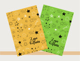 Personalised Notebooks - Twinkle Twinkle Stars, Set of 2