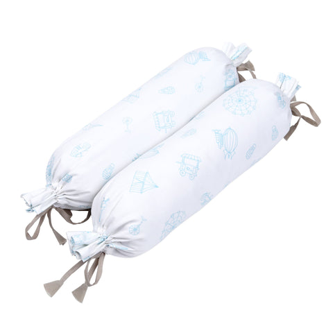 Bolsters- Carnival Blue