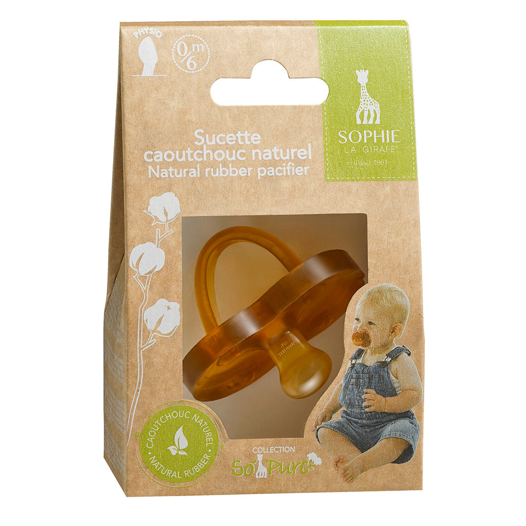Sophie la Girafe So'Pure Natural rubber pacifier Size 1 : 0-6 months