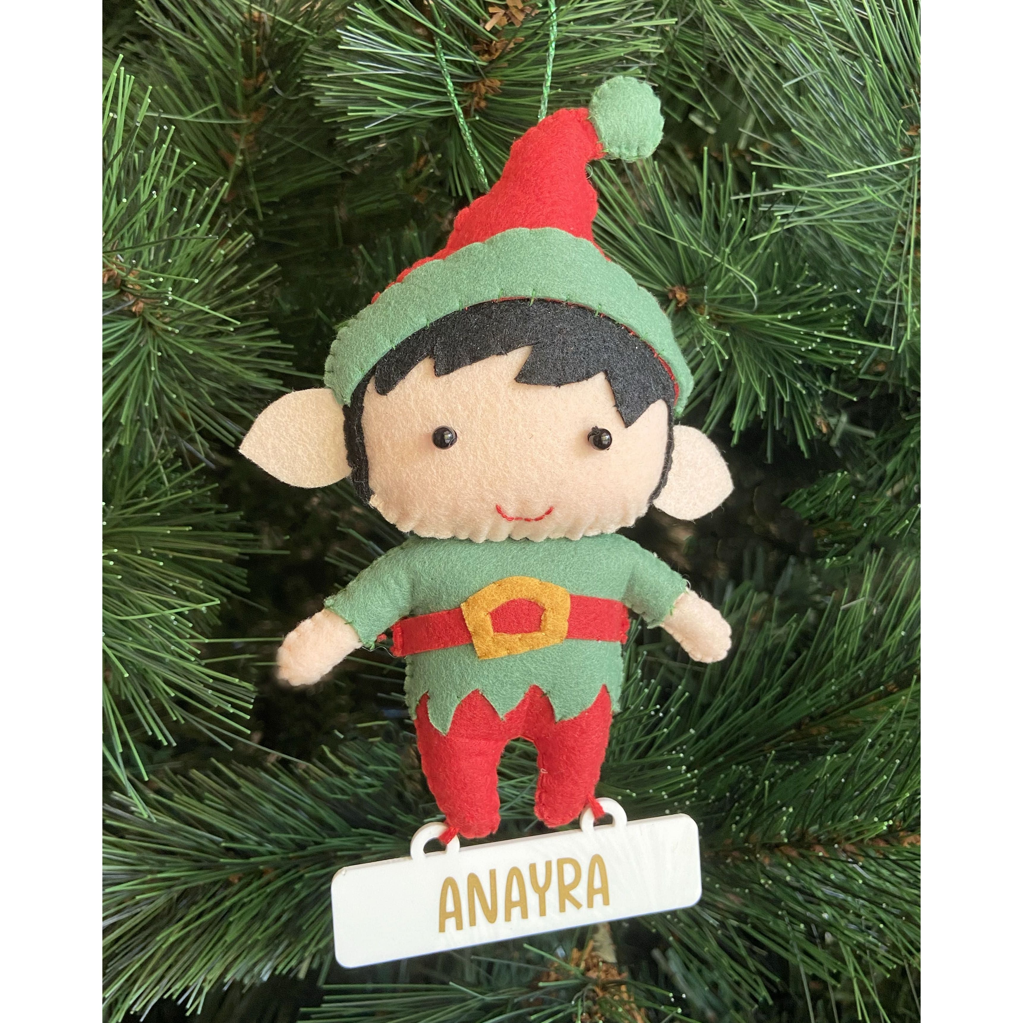 GWD Kids - Little Elf - Felt Ornament