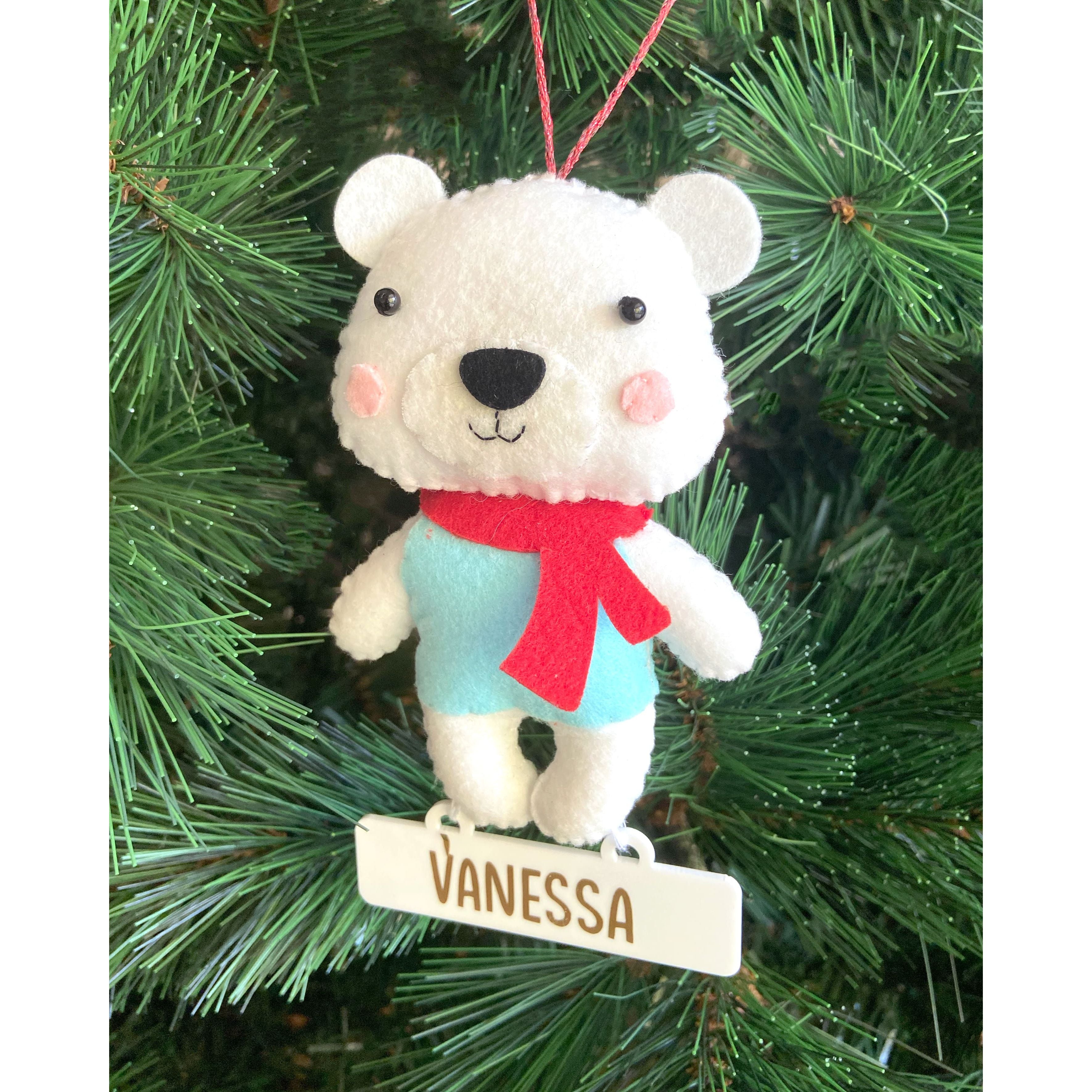 GWD Kids - Polar Bear - Felt Ornament