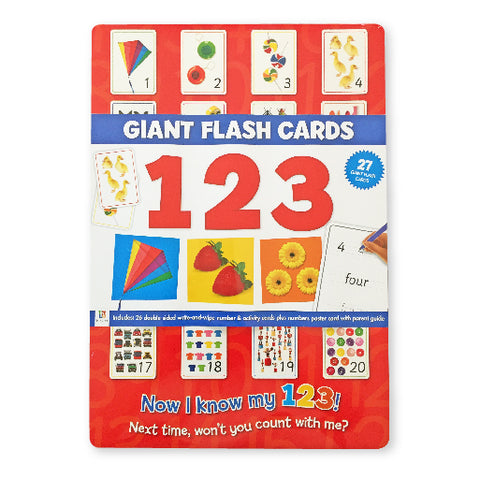 Giant Flash Cards: 123 - Giant Flash Cards