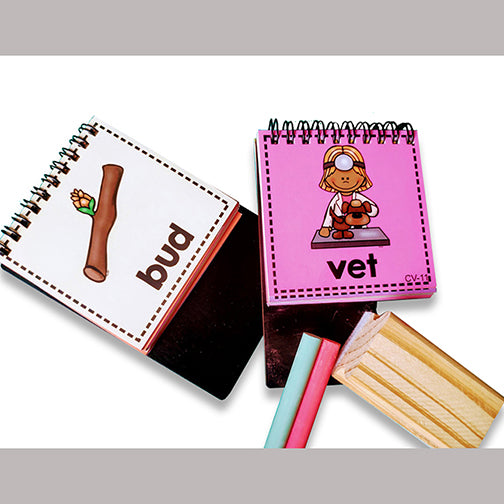 CVC Words Read And Write Flashcards