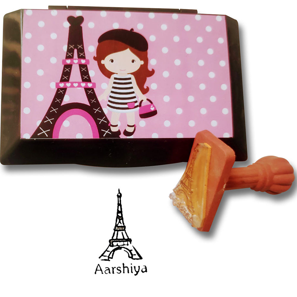 Zooplay Personalised Stamp Eiffel Tower